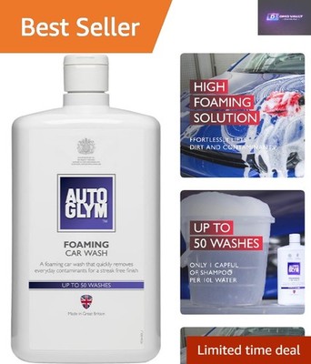 Ultimate Foaming Autoshampoo, 1L - Mühelose Reinigung für alle Fahrzeuglacke