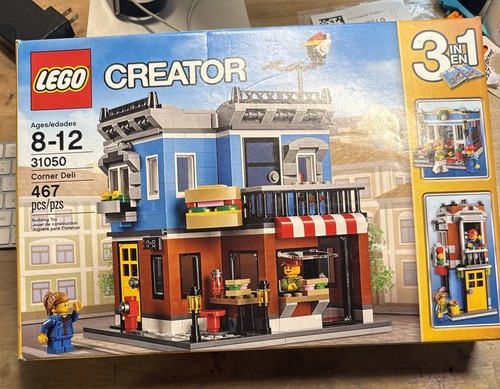 LEGO CREATOR Corner Deli 31050 3 in 1 w/ 3 Manuals 467 pcs complete - Picture 1 of 5