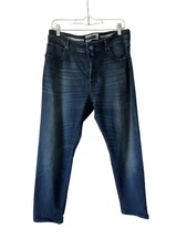 Jacob Cohën Bard Jeans Mens 38 Blue Italian Luxury Denim Stretch Made Italy