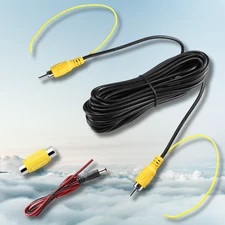 Backup Camera Extension Cable, RCA Video Cable for Monitor &Rear View Cam 10 Ft