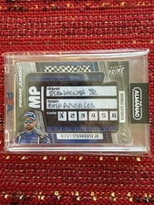 RICKY STENHOUSE JR 2020 CHRONICLES RACING PRIME JUMBO PATCH OMP 1/1 RACE WORN