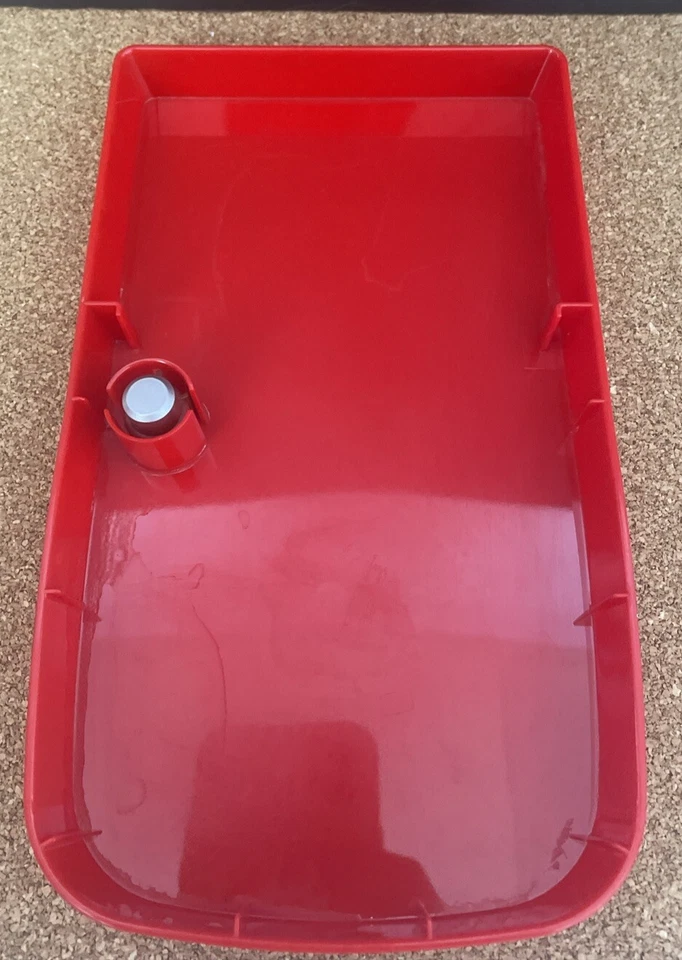 Keurig K10 Drip Tray Silver Red Tray Cup Platform Replacement Parts - Image 2 of 3