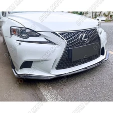 For 2014-2016 Lexus IS250 IS350 F-Sport Real Carbon Front Bumper Body Kit Lip