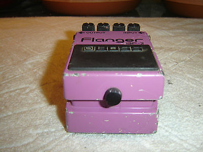 Boss BF-2, Flanger, Black Label, Made in Japan, Vintage Boss BF-2, Flanger, Black Label, Made in Japan, Vintage