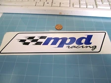 MPD RACING Sticker Decal ORIGINAL old stock