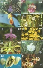 BRAZIL 1999 ORCHIDS PHONECARDS set if 10 Phone cards TELEMAR BA