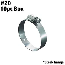 Flexfab Lined Worm Gear Clamps Size #20 25-44mm 1" - 1-3/4" Part # FLX2582-0020