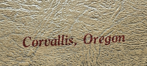 Corvallis Oregon MENU VINTAGE SALA DA TÈ CINESE 128 N Third St Benton County 4F - Foto 6 di 6