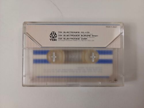 Vintage TDK Cassette HEAD CLEANER HC-1 Japan Excellent Genuine Free Ship - Picture 6 of 6