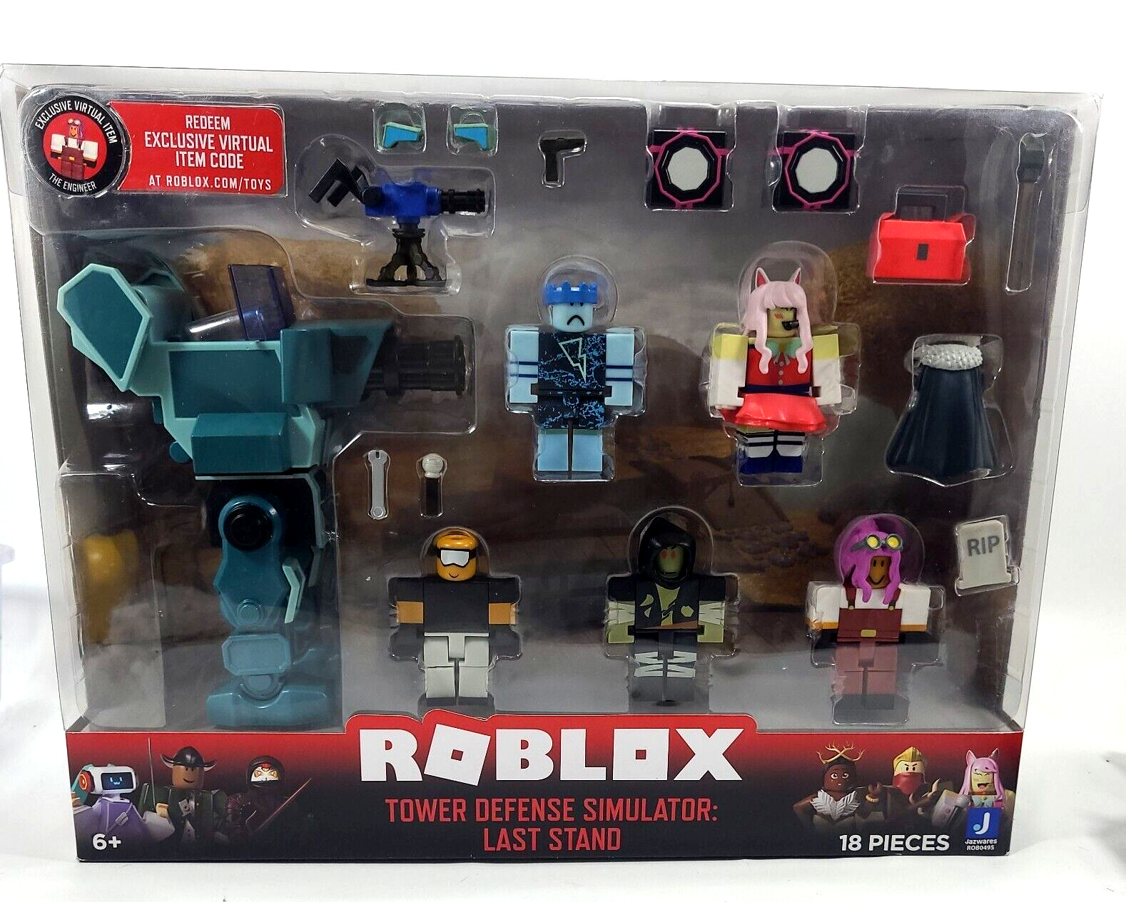 Roblox Tower Defense Simulator: Last Stand Play Set With Codes IN STOCK