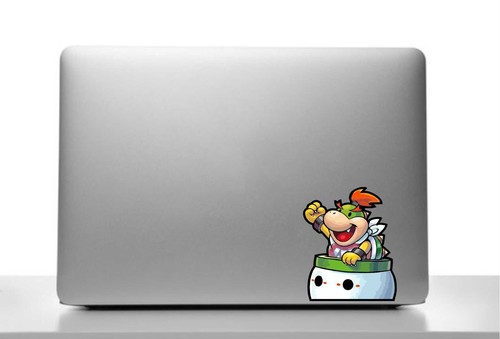 Calcomanías de vinilo para coche Bowser Koopa Jr Peeker ventana para consola Nintendo 64 Switch 2 - Imagen 3 de 4
