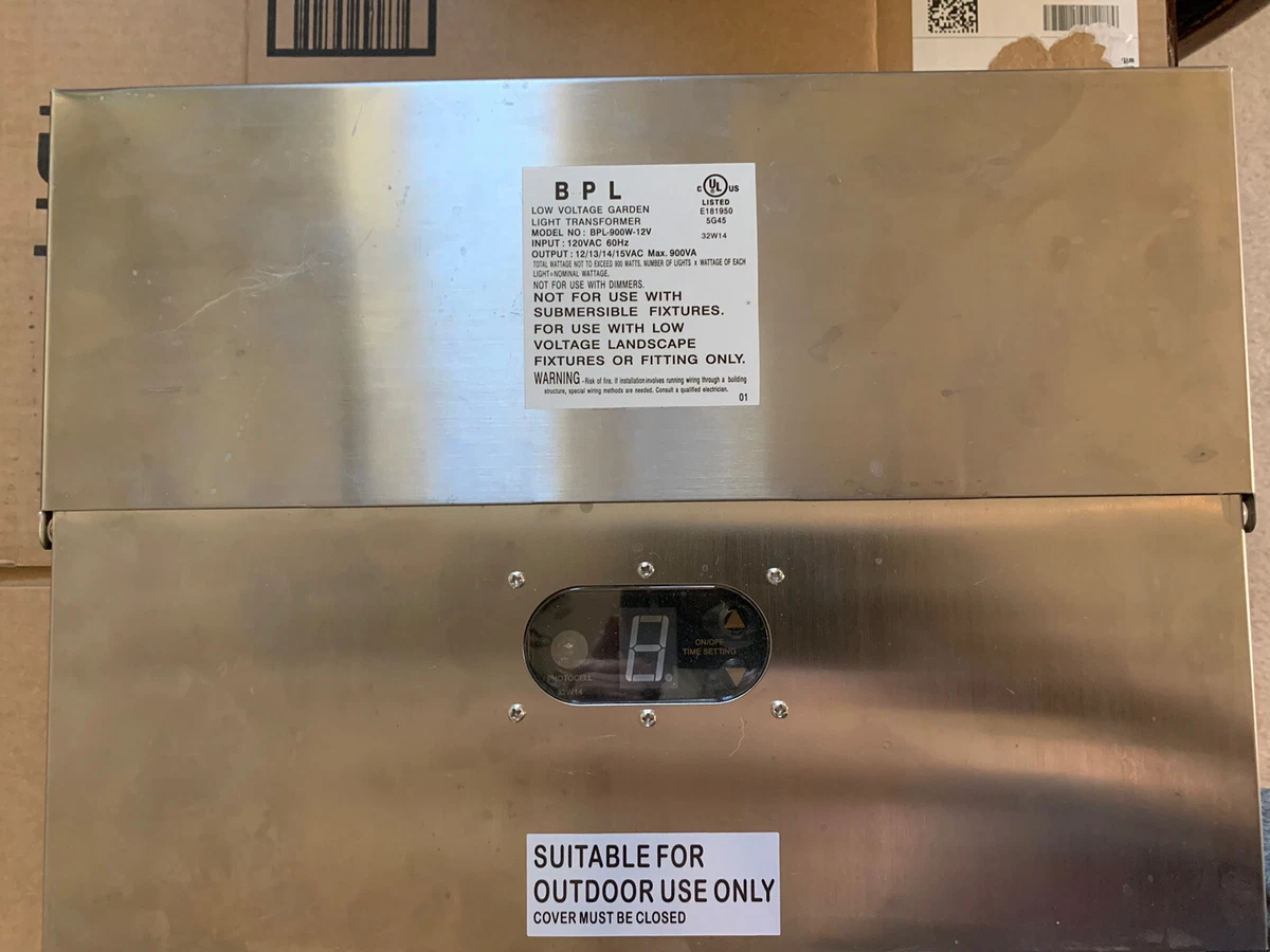 900w Low Voltage Outdoor Landscape Lighting Transformer Shelly Lighting