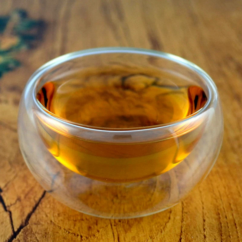 Miniature Tea Set One Pot Two Cups Heat Resistant Glass Teapot Teacup Set - Image 4 of 4