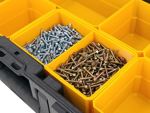 Dewalt ToughSystem DS150 Tool Case Compatible Large Nesting Cup Bin - Picture 10 of 58