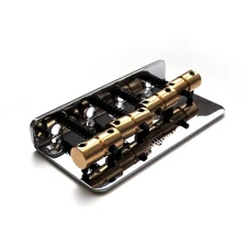 Wilkinson Bass Bridge – Hardtail Top Loader Brass Saddles 19mm Guitar Anatomy