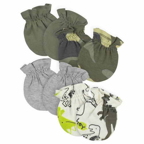 Gerber Baby Boy's 19 Piece Baby Shower Gift Set NEW Dino, Camo Size Newborn - Picture 10 of 11