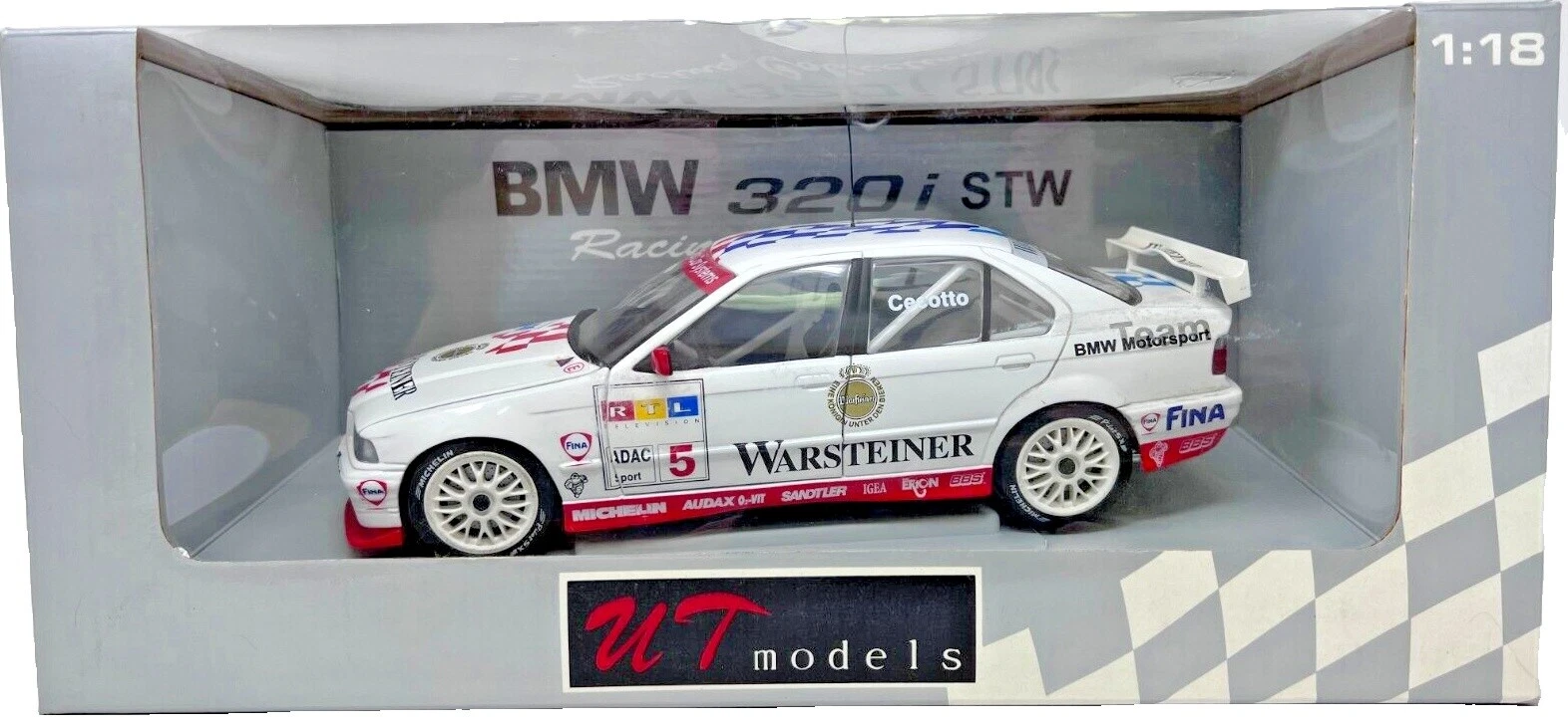 Blanco BMW coches de Fórmula 1 diecast