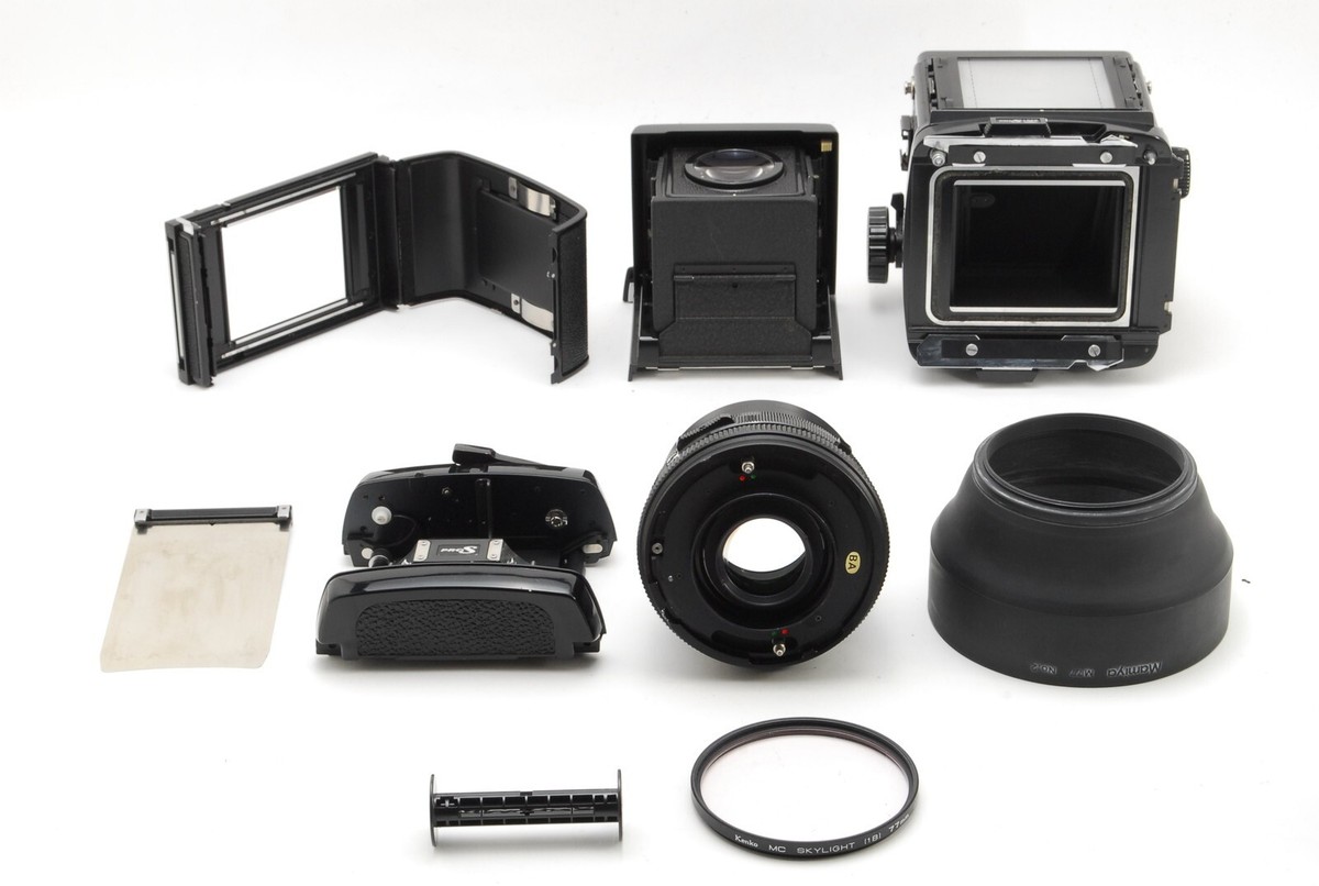 美品 MAMIYA RB67 PRO SD + SEKOR C 127/f3.8 N MINT w/ Hood] Mamiya RB67 Pro SD Sekor C 127mm F3.8 Lens