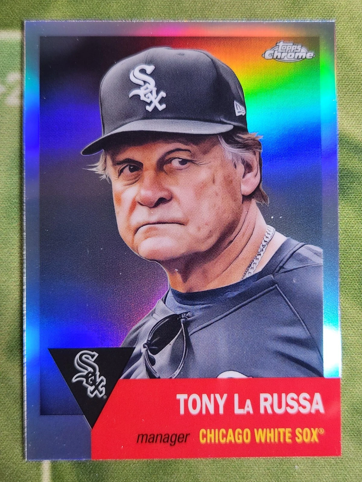 2022 Topps Chrome Platinum Anniversary REFRACTOR Tony LaRussa White Sox #109