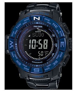 Casio Pro Trek PRW-3500SYT-1D Triple Sensor Solar Titanium Band Sport Watch | eBay