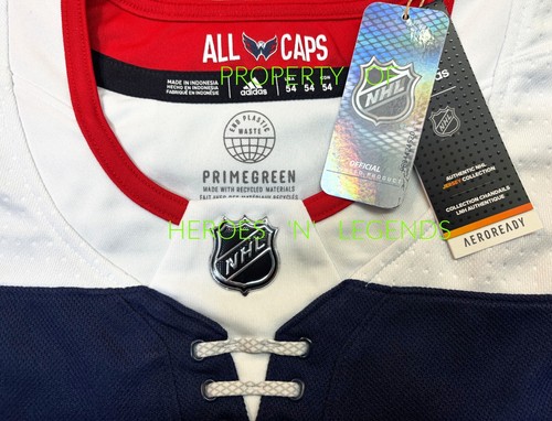 NWT-PRO-54/XL ALEX OVECHKIN WASHINGTON CAPITALS 3rd PRIMEGREEN ADIDAS NHL JERSEY - Picture 8 of 8