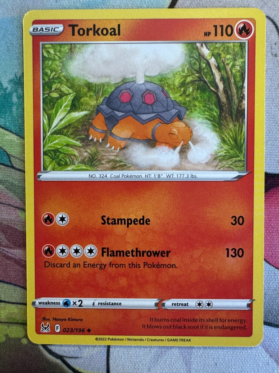 Torkoal Non Holo English Pokemon TCG BKX630 | eBay Torkoal Non Holo English Pokemon TCG BKX630 | eBay