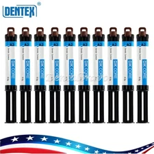 10 XDental Dual Cure Flowable Composite Resin Core Build Up Refill A2 8g Syringe