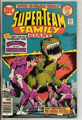 DC Comics Super Team Family #8 January 1977 Challengers & Doom Patrol VF