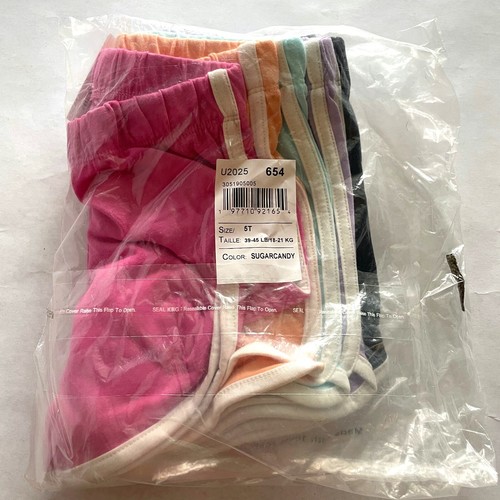 Children's Place 5Pk Toddler Girl's Dolphin Athletic Shorts Sugarcandy 5T NWT - Picture 2 of 2