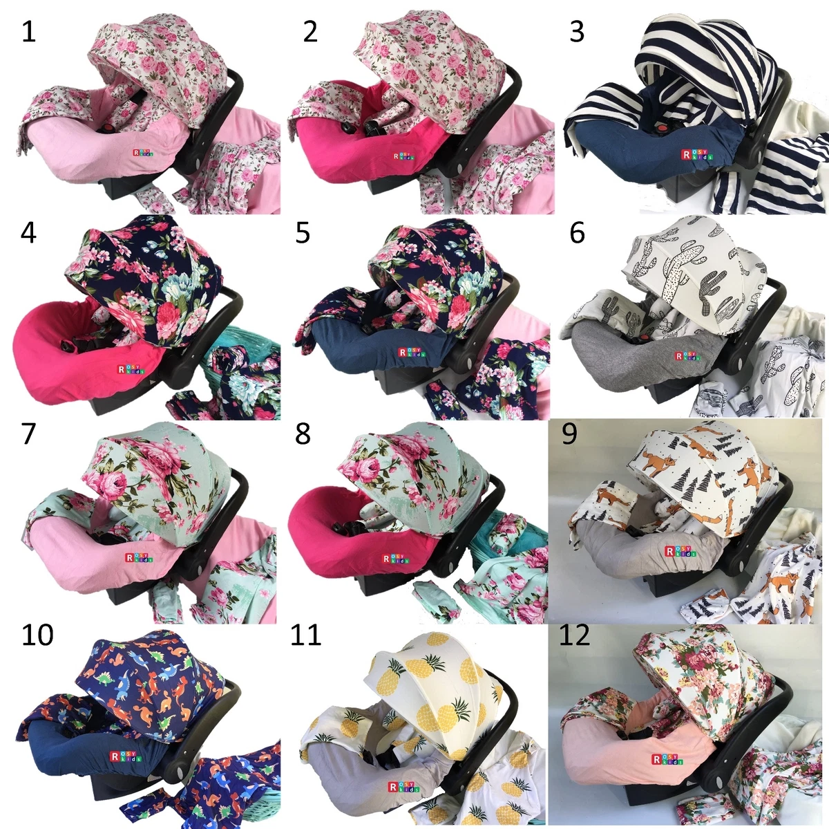 Baby caboodle top car seat protector