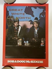 Bob and Doug McKenzie Vintage Original Poster Pro Arts 1980s Television TV