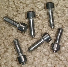 Floyd Rose STAINLESS STEEL Low Profile STRING LOCK SCREWS LoPro Edge Jackson NEW