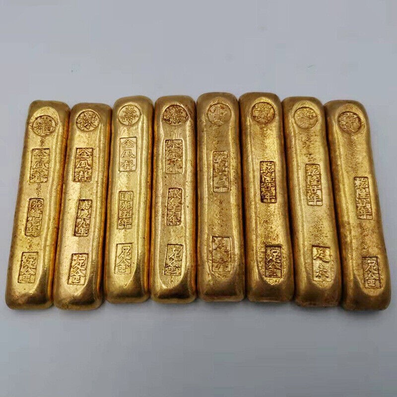 Gold Ingot Gold Bar Antique Gold Ingot Antique Antique Gold