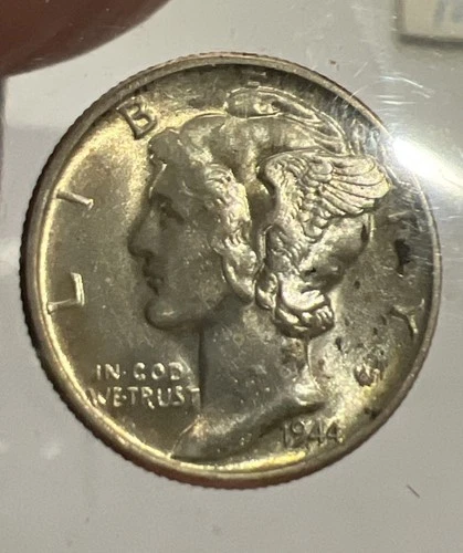 1944 Mercury Dime Uncirculated