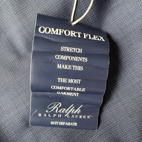 Ralph Lauren Mens Suit Separates Sz 48R Slacks Pants Comfort Flex Blue Big Tall - Picture 12 of 15