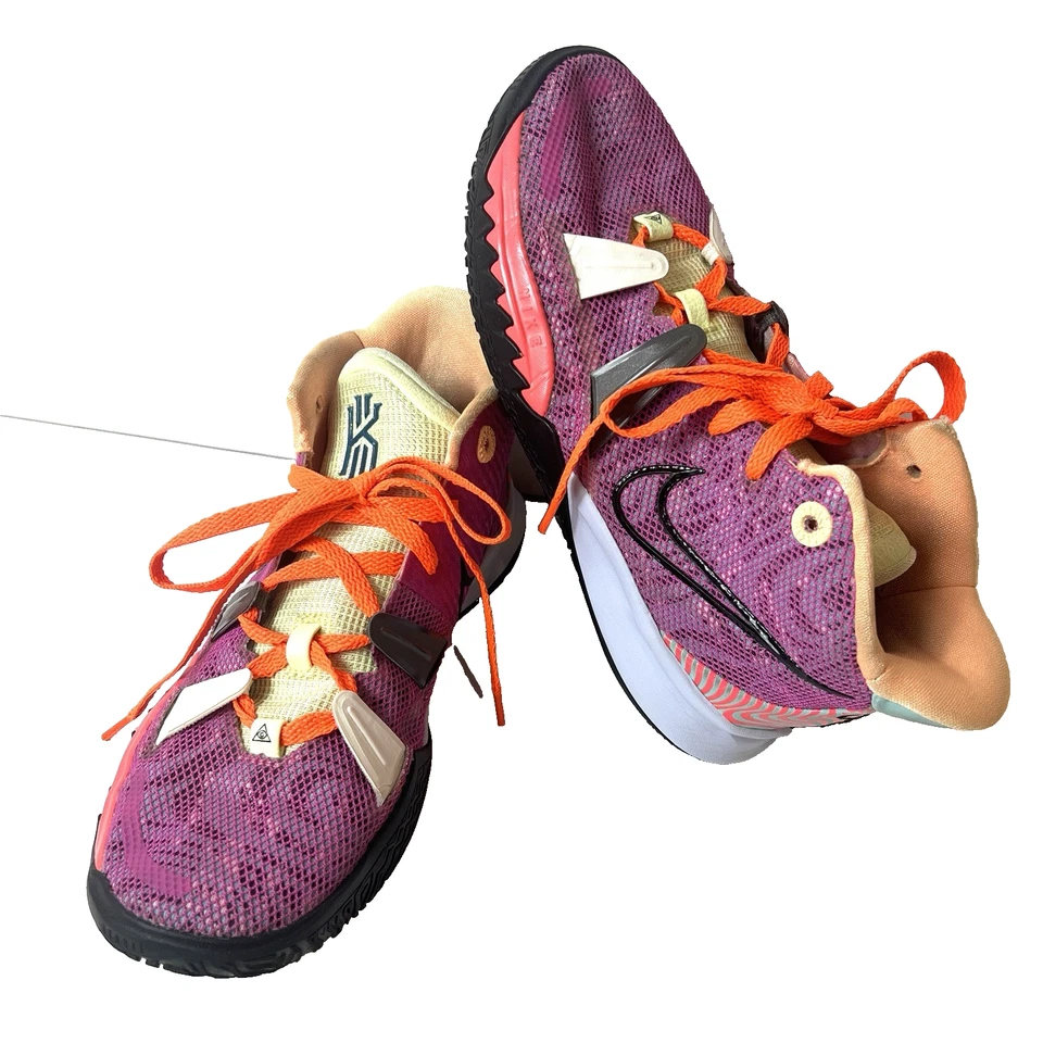 Nike Kyrie 7 GS VII Irving Creator Hendrix Fucsia CT4608 Mujer Talla US 7 EU 37.5 Foto 4 de 4