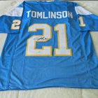 LaDainian Tomlinson San Diego Chargers Signed #21 Football Jersey JSA Auth