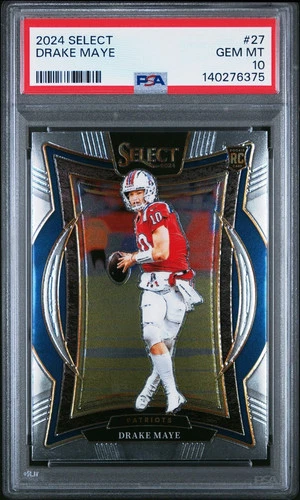 Drake Maye 2024 Panini Select - Concourse #27 (RC) Football Card NE Patriots