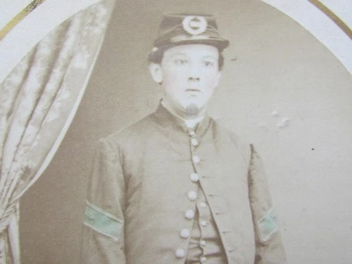 Civil War 56th Pennsylvania Inf. Hospital Steward Jacob Stoever lg albumen photo