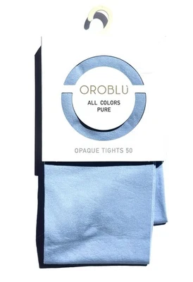 Oroblu All Colors Pure Opaque Tights 50 Den Color Sky 6 S/M - Bild 1 von 2