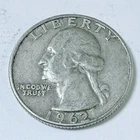 1962 D  SILVER WASHINGTON QUARTER  90% SILVER CIRCULATED COIN FREE SHIP #7582