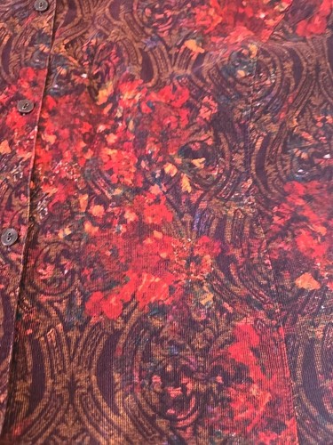 Camicetta manica lunga Catherines 4X (30/32W) 100% cotone collo colletto bottoni - Foto 3 di 8