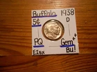 1938D Buffalo Nickel Gem BU++ FABULOUS!!!!! EYE APPEAL++++++