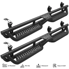 BXQ-Y Running Boards fit 05-23 Toyota Tacoma Double Cab Side Steps BLK Nerf Bars