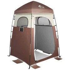 Pop Up Camping Shower Tent, Oversize Space Privacy Tents, Portable Toilet Ten...