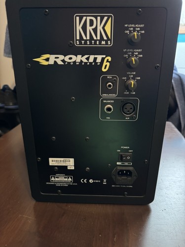KRK RP6 ROKIT G3 BLACK STUDIO MONITOR Come Nuova - Foto 3 di 5