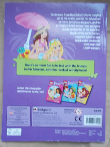 NEW LEGO FRIENDS 2014 ANNUAL & FUN ON THE BEACH ACTIVITY BOOK WITH LEGO MINISET - Foto 6 di 10