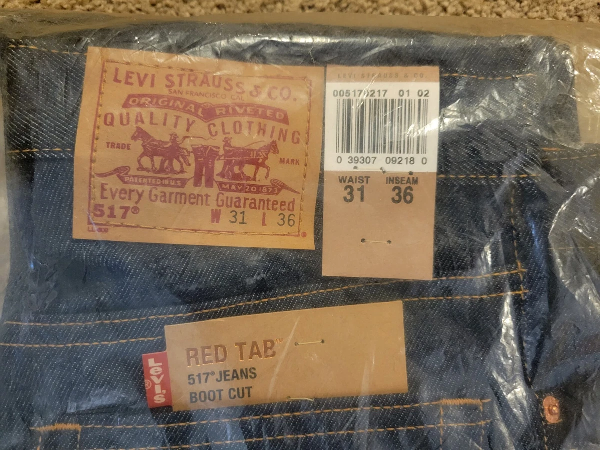 Levis 517 clearance rigid