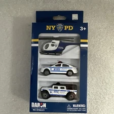 Daron NYPD NEW 3 Vehicle Package New Used and Never Opened
