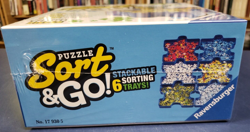 Ravensburger SORT & GO Puzzle Accessory 6 Stackable Sorting Trays up to 1000 Pv - Picture 7 of 12